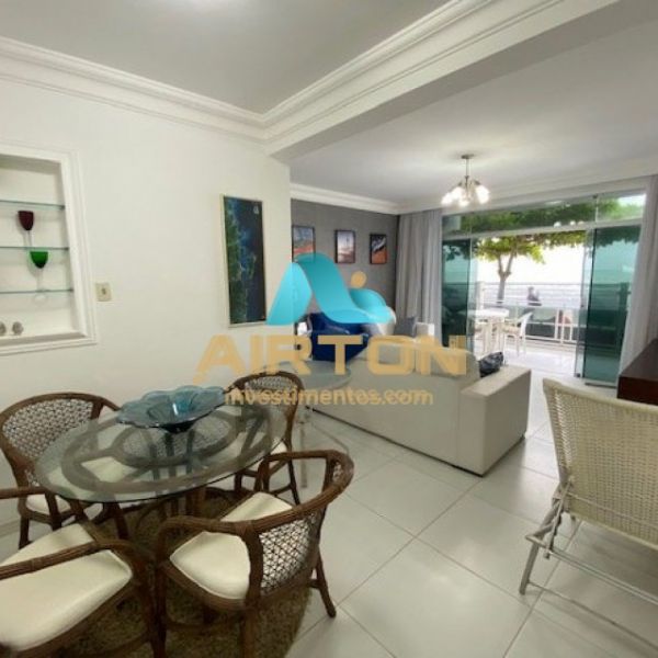 L4002, Apto frente 4 sutes climatizadas mar,  Mei