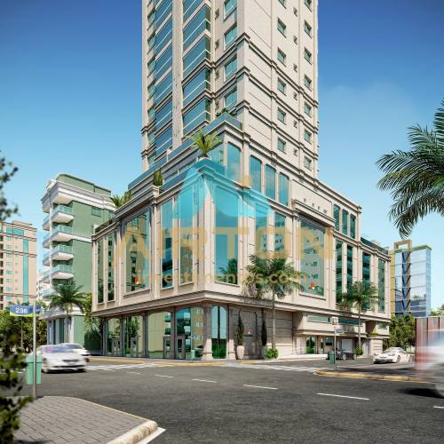 Apartamento na Meia Praia, 4 dr, 2 vagas