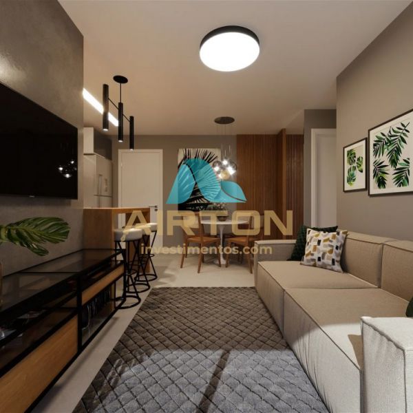 APARTAMENTO COM 2 QUARTOS  VENDA , 61M - CENTRO