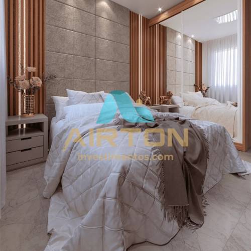 APARTAMENTO COM 2 SUTES  VENDA , 69M - MORRETES