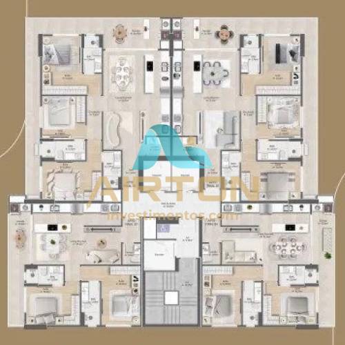 APARTAMENTO 2 SUITES  VENDA , 83M - PRAIA BRAVA 