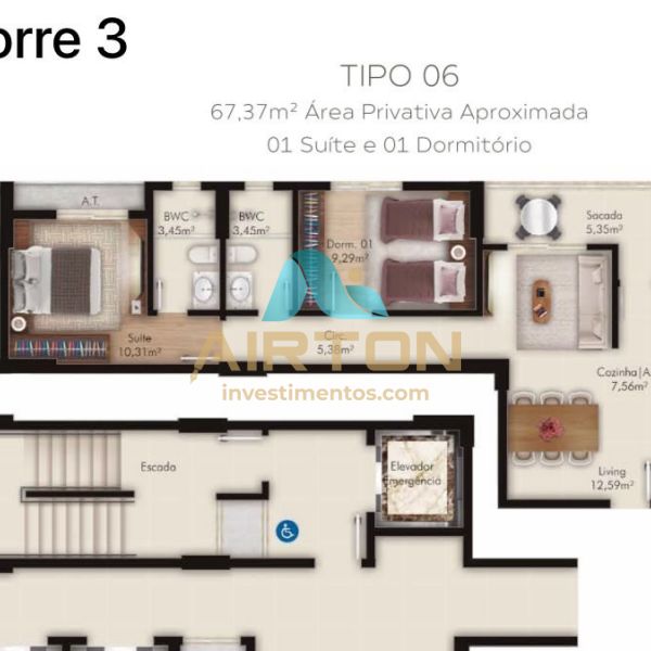 LA3029 LAN�AMENTO APARTAMENTO ITAPEMA 500 MTS DO M