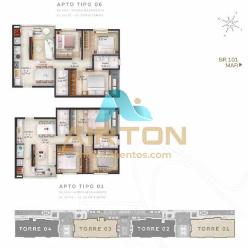 LA2017 LANAMENTO APARTAMENTO JARDIM PRAIA MAR 800