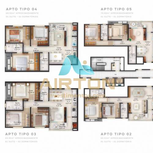 LA2017 LANAMENTO APARTAMENTO JARDIM PRAIA MAR 800