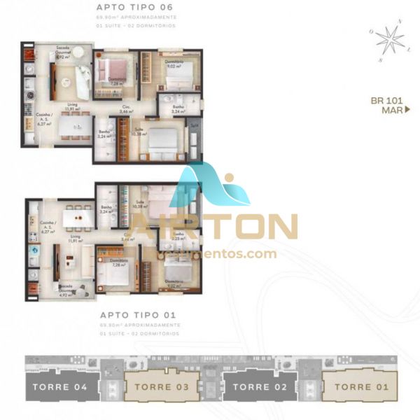 LA2017 LANAMENTO APARTAMENTO JARDIM PRAIA MAR 800