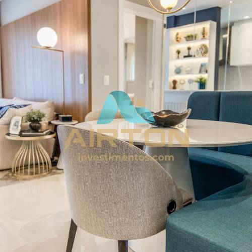 V2072 APARTAMENTO NOVO COM LAZER INCRIVE EM MEIA 