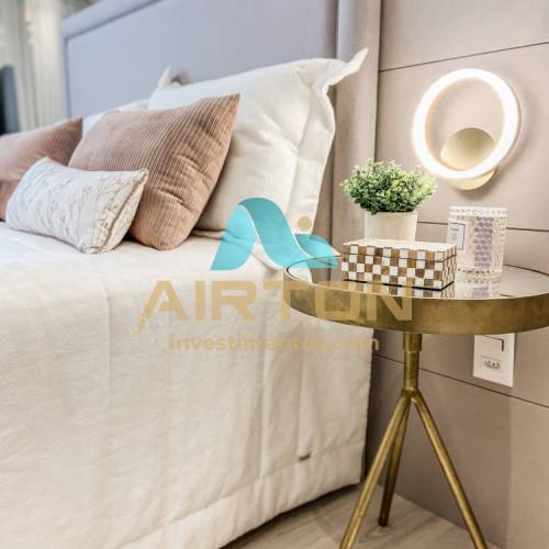 V2072 APARTAMENTO NOVO COM LAZER INCRIVE EM MEIA 