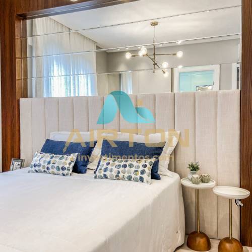 V2072 APARTAMENTO NOVO COM LAZER INCRIVE EM MEIA 