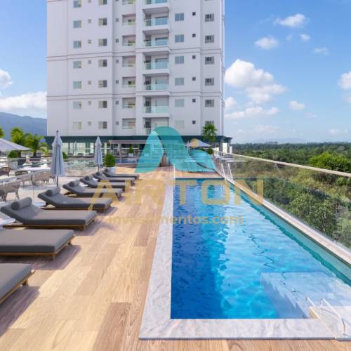 LA3036 LANAMENTO APARTAMENTO 400 MTS DO MAR EM ME