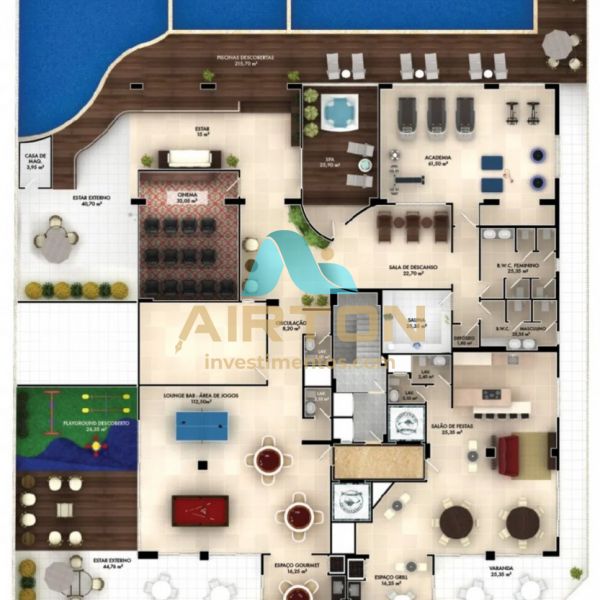 V4052 APARTAMENTO MOBILIADO, 200 MTS DO MAR EM MEI