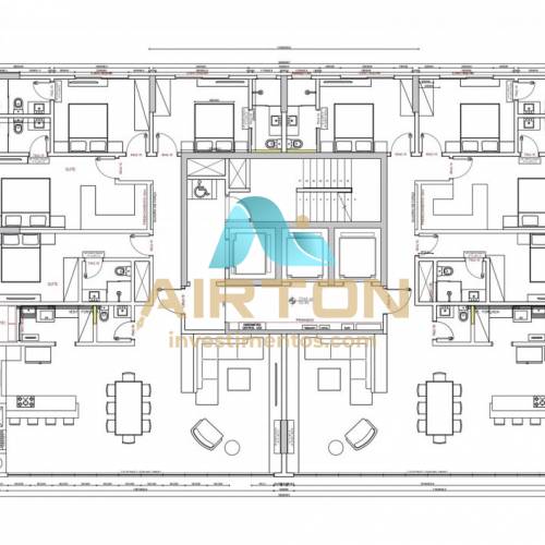 LA4047 APARTAMENTO LANAMENTO COM 4 SUITES, 100 MT