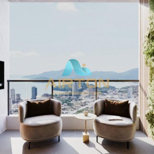 LA1003 FLAT LANAMENTO 40M, 800 MTS DO MAR EM PER