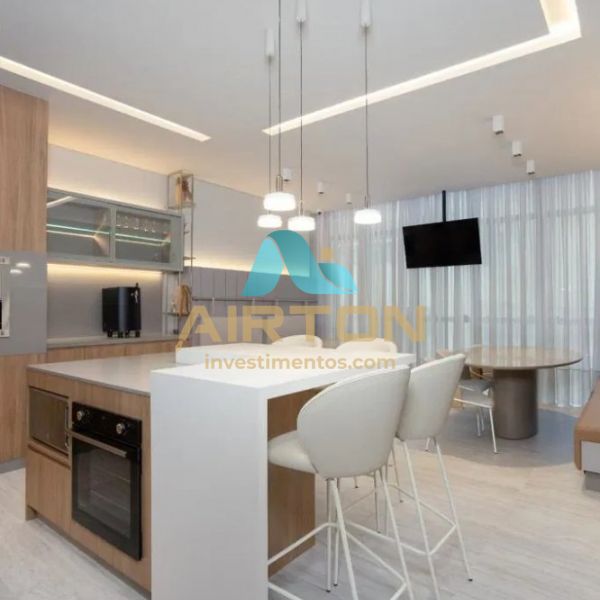 V1001 FLAT 40M PARA VENDA 300 MTS DO MAR EM MEIA 