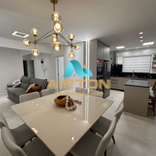 Locao de vero apto finamente mobiliado 3 sutes