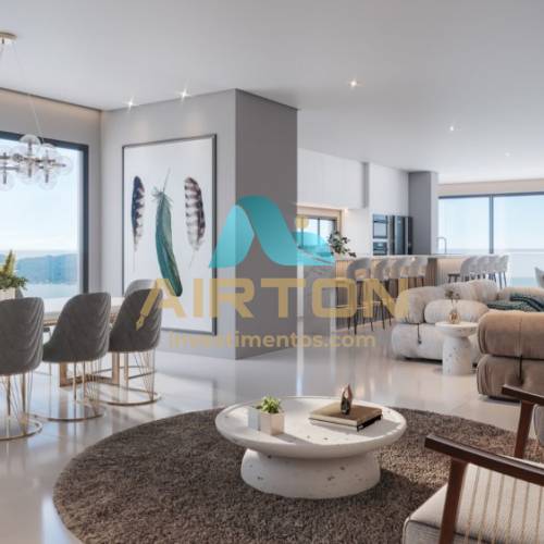 LA4063 IMVEL LANAMENTO FRENTE MAR COM 4 SUITES E