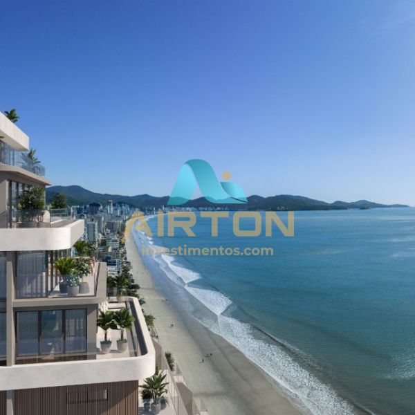 LA4067 IMVEL LANAMENTO, FRENTE MAR COM 4 SUITES 