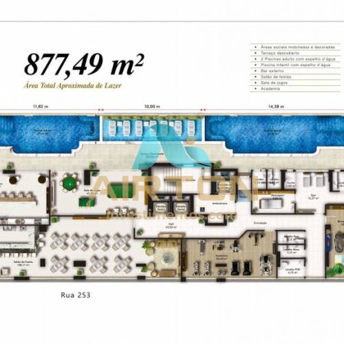 LA4072 IMVEL LANAMENTO COM 4 SUITES, QUADRA MAR 