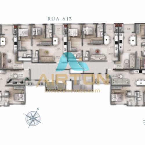 LA2033 IMVEL LANAMENTO COM 2 SUITES, 400 MTS DO 