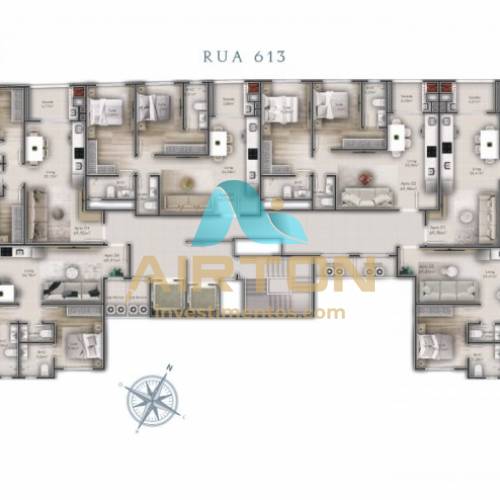LA2033 IMVEL LANAMENTO COM 2 SUITES, 400 MTS DO 