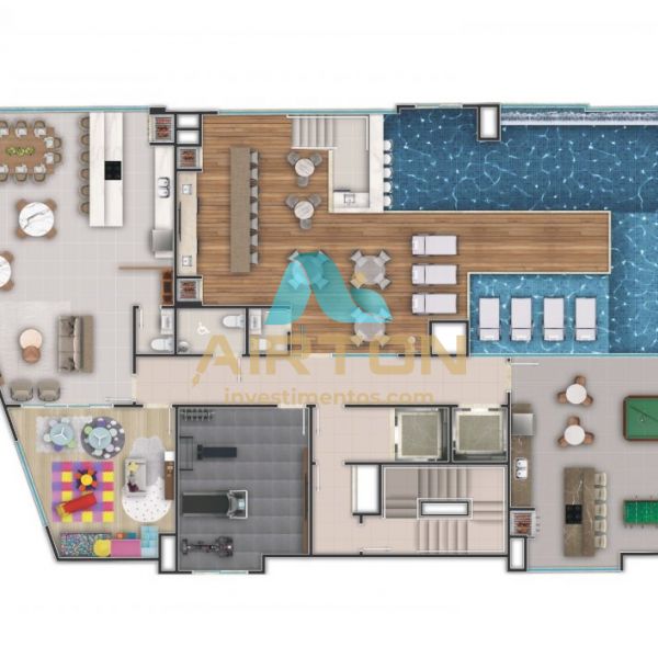 LA2039 IMVEL LANAMENTO COM 2 SUITES, 200 MTS DO 