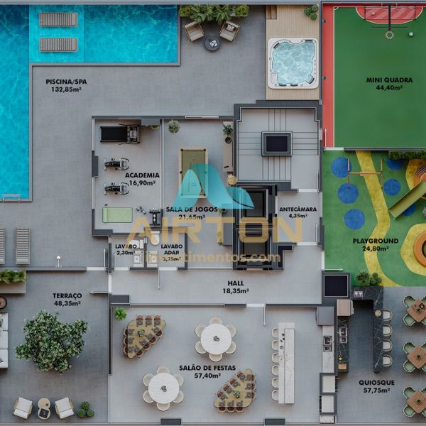 DU4002 DUPLEX LANAMENTO COM 4 SUITES, 200 MTS DO 