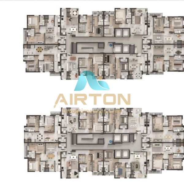 LA2043 IMVEL LANAMENTO COM 2 SUITES, 700 MTS DO 