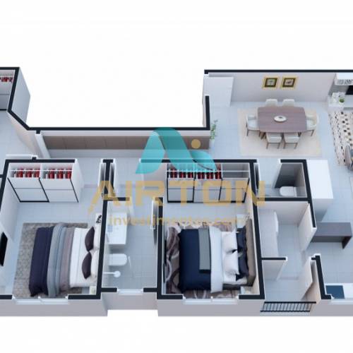 PH5001 PENTHOUSE PARA VENDA COM 5 SUITES, 400 MTS 