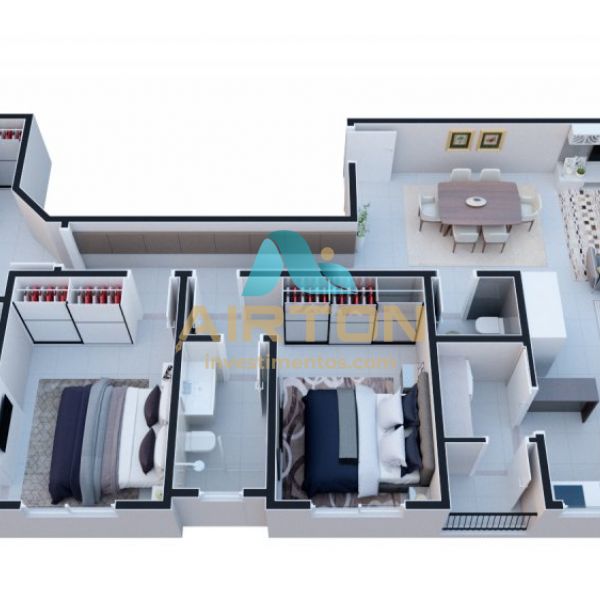 PH5001 PENTHOUSE PARA VENDA COM 5 SUITES, 400 MTS 