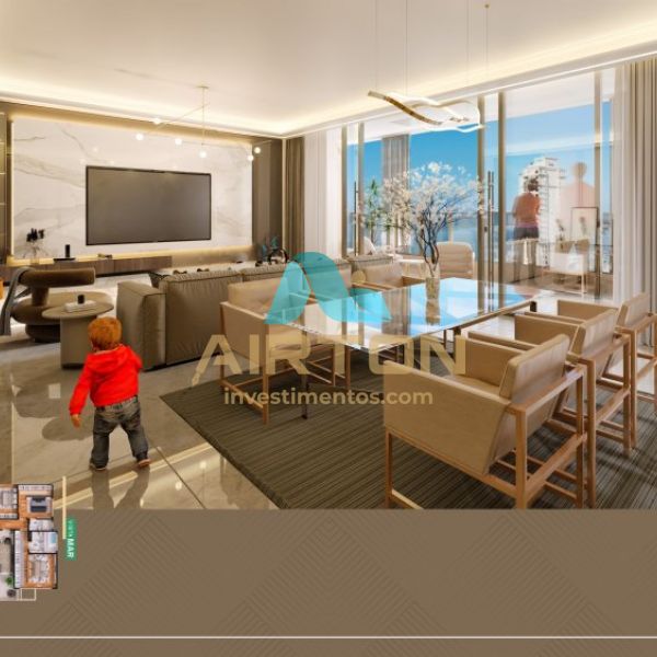 LA3076 IMVEL LANAMENTO COM 3 SUITES, 400 MTS DO 