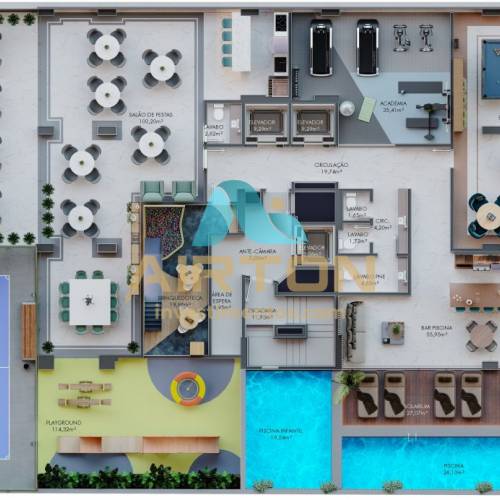 LA3078 IMVEL LANAMENTO COM 3 SUITES, 500 MTS DO 