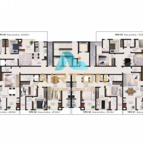 LA2052 IMVEL LANAMENTO COM 2 SUITES, 300 MTS DO 