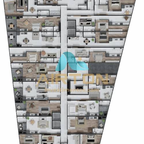 LA2054 IMVEL LANAMENTO COM 2 SUITES, 800 MTS DO 