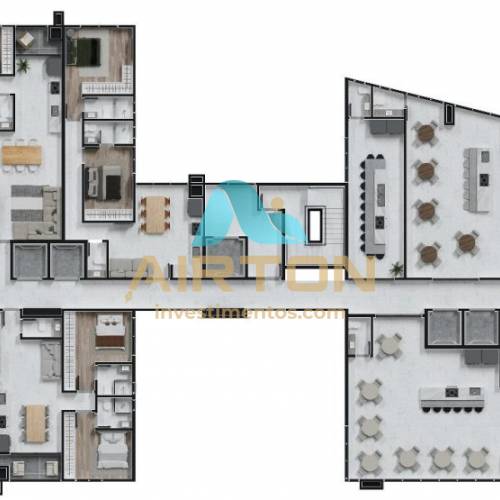 LA2054 IMVEL LANAMENTO COM 2 SUITES, 800 MTS DO 
