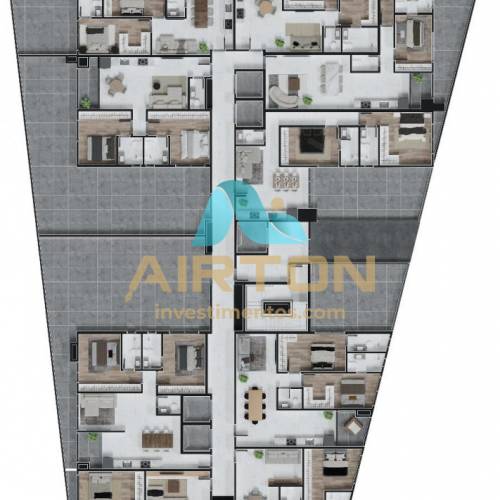 LA2054 IMVEL LANAMENTO COM 2 SUITES, 800 MTS DO 