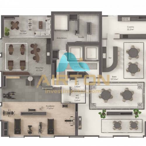 PH6001 PENTHOUSE LANAMENTO QUADRA MAR EM MEIA PRA