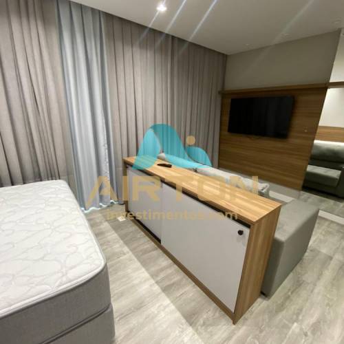 V1007 FLAT MOBILIADO, BOA LOCALIZACION, 300 MTS DO