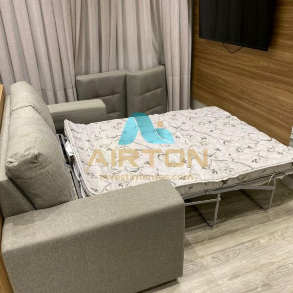 V1007 FLAT MOBILIADO, BOA LOCALIZACION, 300 MTS DO