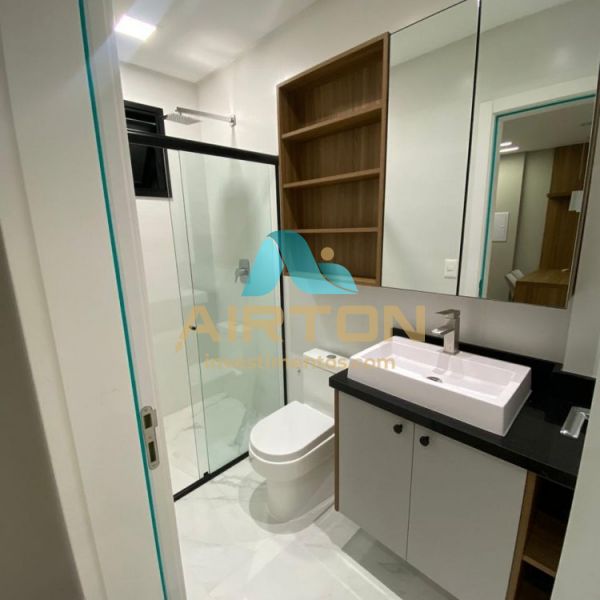 V1007 FLAT MOBILIADO, BOA LOCALIZACION, 300 MTS DO