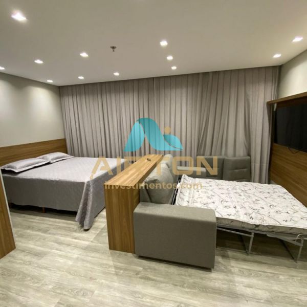 V1007 FLAT MOBILIADO, BOA LOCALIZACION, 300 MTS DO