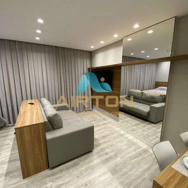 V1007 FLAT MOBILIADO, BOA LOCALIZACION, 300 MTS DO