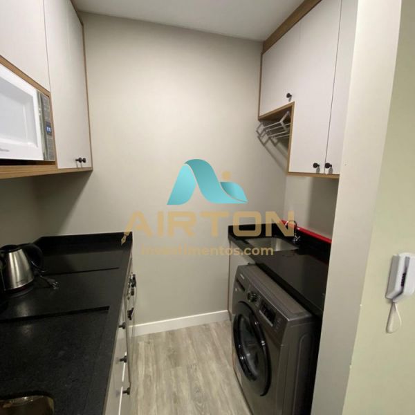 V1007 FLAT MOBILIADO, BOA LOCALIZACION, 300 MTS DO