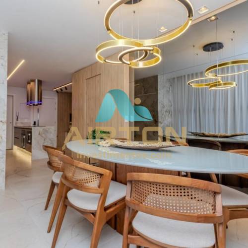 V3214 IMVEL MOBILIADO E DECORADO COM 3 SUITES EM 