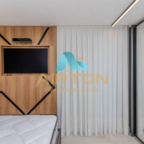 V3214 IMVEL MOBILIADO E DECORADO COM 3 SUITES EM 