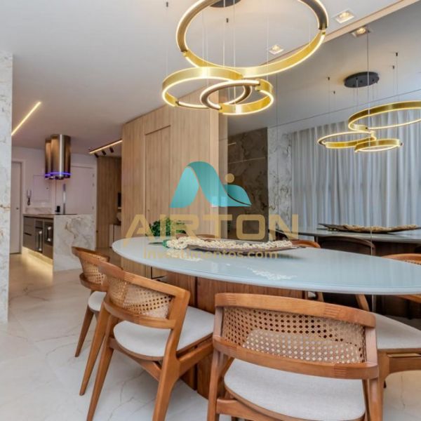 V3214 IMVEL MOBILIADO E DECORADO COM 3 SUITES EM 