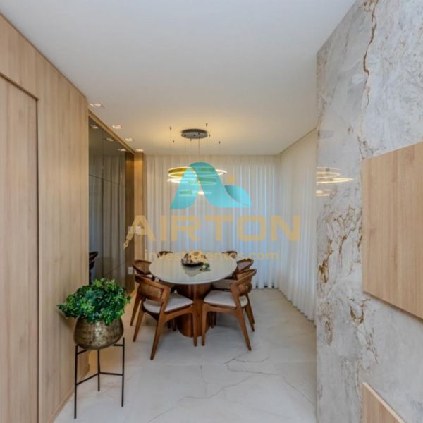 V3214 IMVEL MOBILIADO E DECORADO COM 3 SUITES EM 