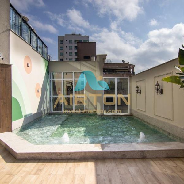 V4101 IMVEL MOBILIADO PARA VENDA COM 4 SUITES EM 