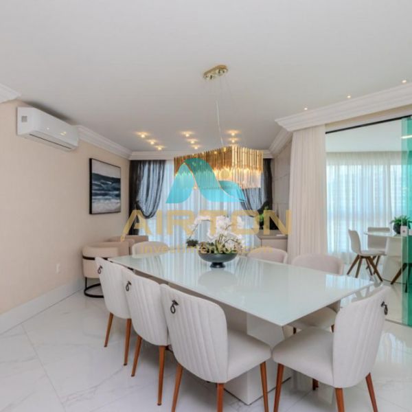 V4101 IMVEL MOBILIADO PARA VENDA COM 4 SUITES EM 