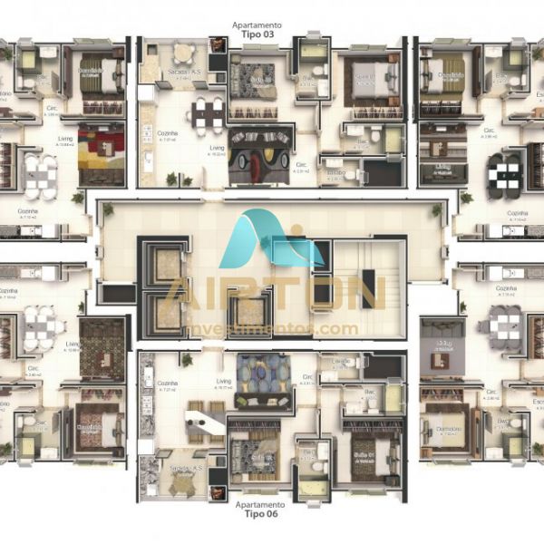 LA3084 LAN�AMENTO IM�VEL COM 3 DOR, 500 MTS DO MAR