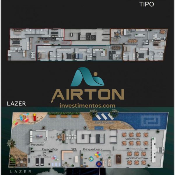 LA3086 LANAMENTO IMVEL COM 3 SUITES, 700 MTS DO 