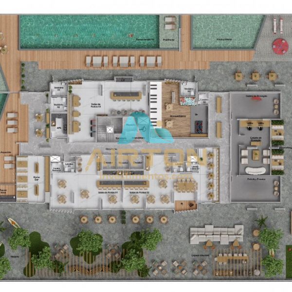 LA3088 IMVEL TEMATICO LANAMENTO COM 3 SUITES, LA